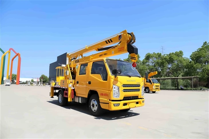 13M Folding Boom Aerial Work Platform Truck factory