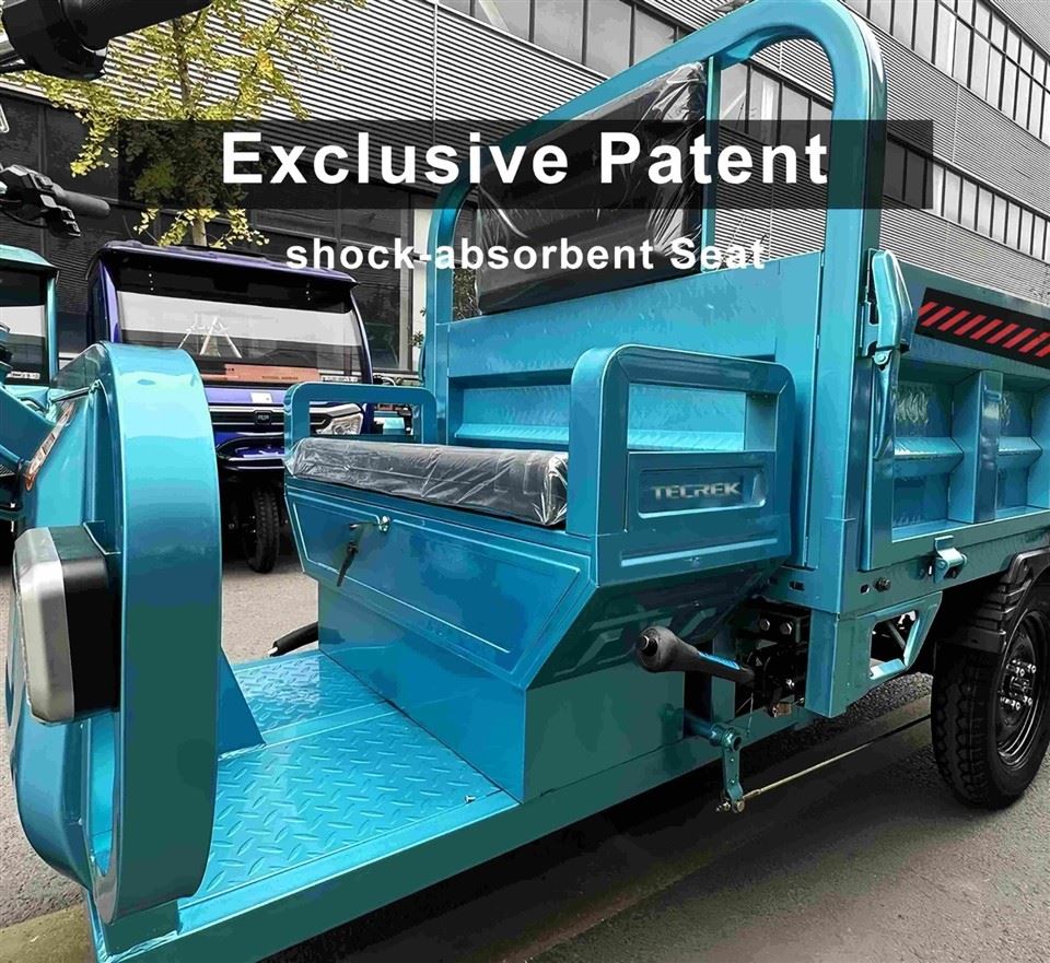 Compact Self Dumping Electric Trike high quality