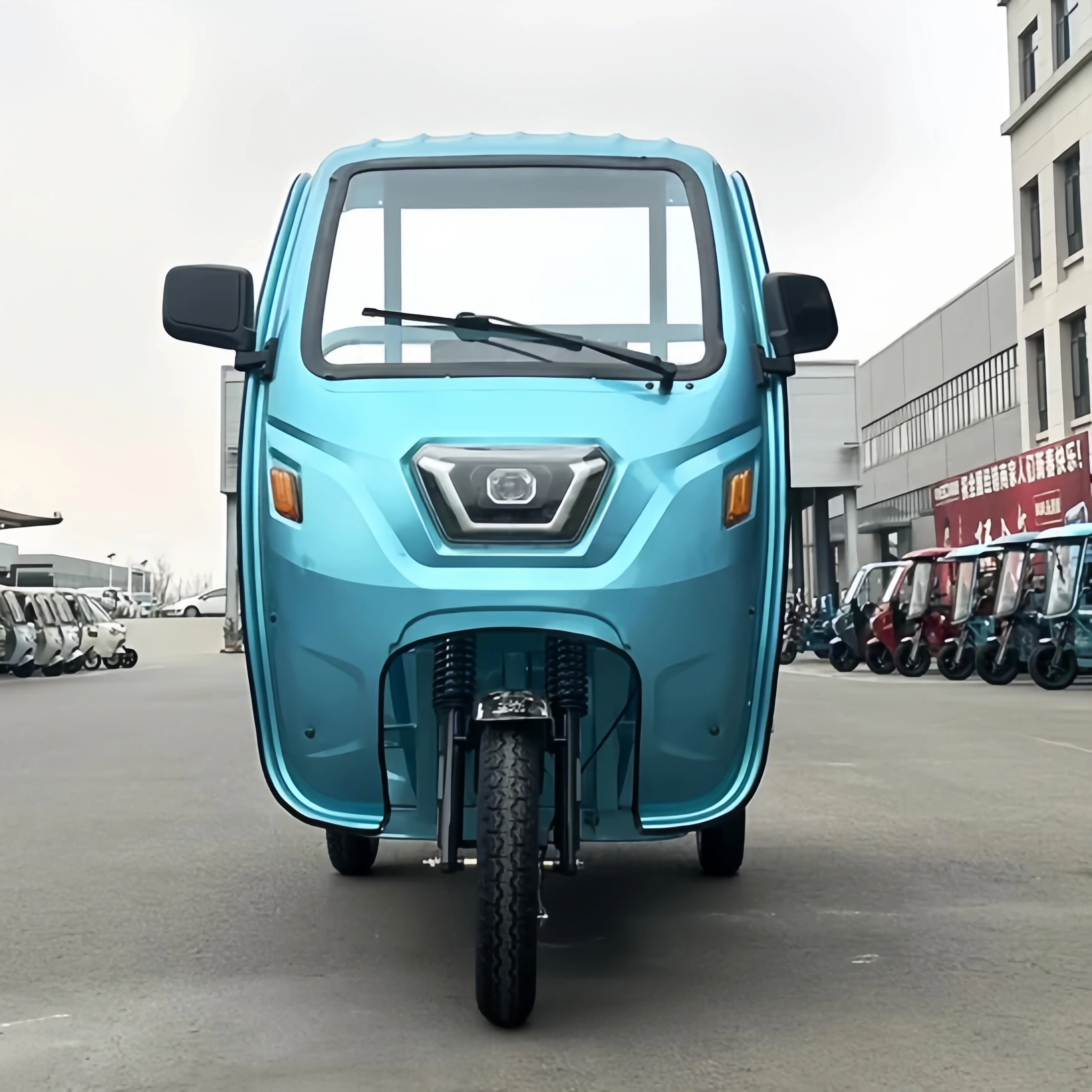 Enclosed Cabin Electric Tricycle