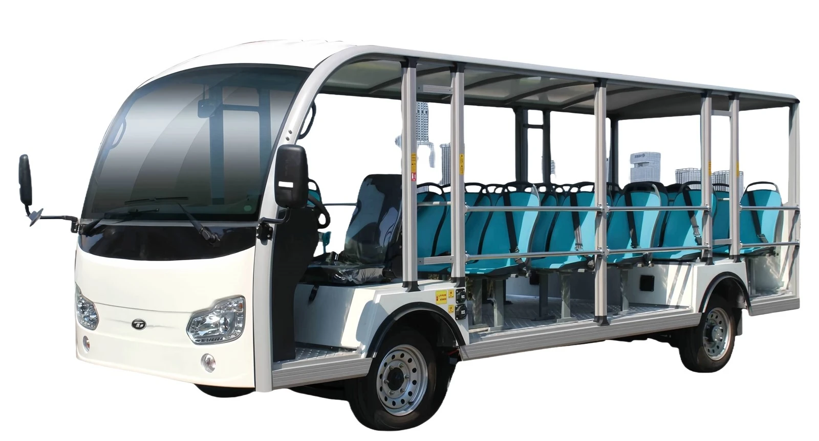 Electric Tourist Shuttle Bus